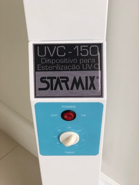 esterilizador de ambientes ultra violeta